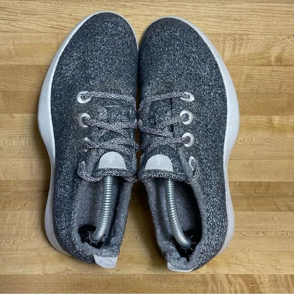 Allbirds Womens Sz 7 Wool Runners Lace Up Walking Wool Gray Shoes Sneakers - Picture 7 of 7